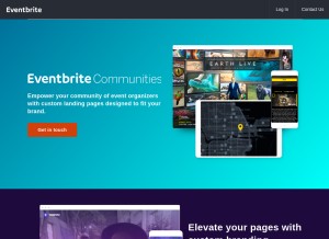 How nvite.co looks like on a tablet such as an iPad.