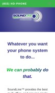 How nwdigits.com looks like on a mobile device such as an iPhone.