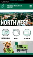 How nwmissouri.edu looks like on a mobile device such as an iPhone.