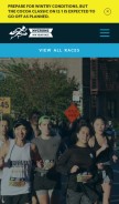 How nycruns.com looks like on a mobile device such as an iPhone.