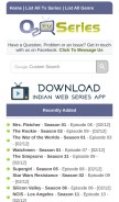 How o2tvseries.club looks like on a mobile device such as an iPhone.