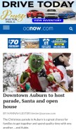 How oanow.com looks like on a mobile device such as an iPhone.