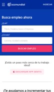How occmundial.com looks like on a mobile device such as an iPhone.