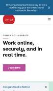 How octiv.com looks like on a mobile device such as an iPhone.