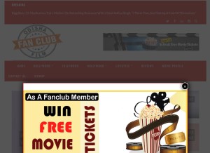 How odishafilmfanclub.com looks like on a tablet such as an iPad.