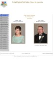 How oes-nc.org looks like on a mobile device such as an iPhone.