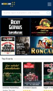 How oeticket.com looks like on a mobile device such as an iPhone.
