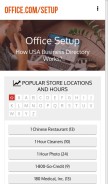 How office-uk.com looks like on a mobile device such as an iPhone.