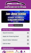 How offleaseonly.com looks like on a mobile device such as an iPhone.