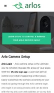 How offlinemmy-logn.com looks like on a mobile device such as an iPhone.