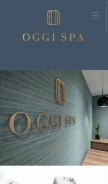 How oggispaniagara.com looks like on a mobile device such as an iPhone.