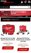 How ohiopowertool.com looks like on a mobile device such as an iPhone.