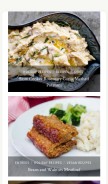 How ohmyveggies.com looks like on a mobile device such as an iPhone.