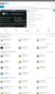 How oigps.com looks like on a mobile device such as an iPhone.