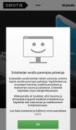 How oikotie.fi looks like on a mobile device such as an iPhone.