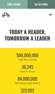 How okadabooks.com looks like on a mobile device such as an iPhone.