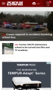 How okcfox.com looks like on a mobile device such as an iPhone.