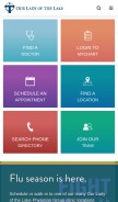 How ololrmc.com looks like on a mobile device such as an iPhone.