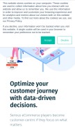 How omniconvert.com looks like on a mobile device such as an iPhone.