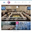How omroepwest.nl looks like on a mobile device such as an iPhone.