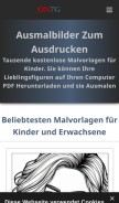 How on7g.de looks like on a mobile device such as an iPhone.