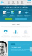 How onebit.eu looks like on a mobile device such as an iPhone.