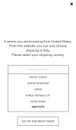 How oneblockdown.it looks like on a mobile device such as an iPhone.