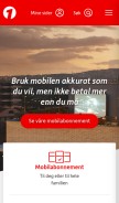 How onecall.no looks like on a mobile device such as an iPhone.