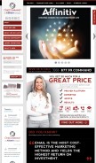 How onecommand.com looks like on a mobile device such as an iPhone.