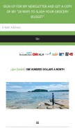How onehundreddollarsamonth.com looks like on a mobile device such as an iPhone.