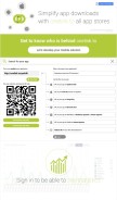 How onelink.to looks like on a mobile device such as an iPhone.