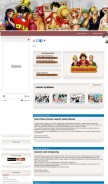 How onepiece-tube.com looks like on a mobile device such as an iPhone.