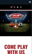 How onesportsnation.com looks like on a mobile device such as an iPhone.