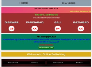 How online-sattaking.com looks like on a tablet such as an iPad.