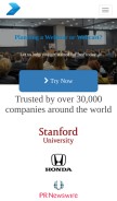 How onstreammedia.com looks like on a mobile device such as an iPhone.