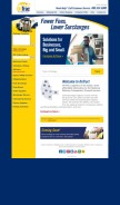 How ontrac.com looks like on a mobile device such as an iPhone.