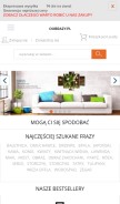 How oobrazy.pl looks like on a mobile device such as an iPhone.