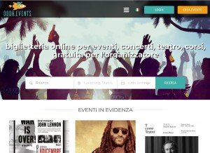 How oooh.events looks like on a tablet such as an iPad.