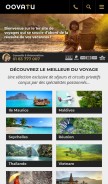 How oovatu.com looks like on a mobile device such as an iPhone.