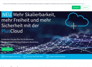 How openit.de looks like on a tablet such as an iPad.