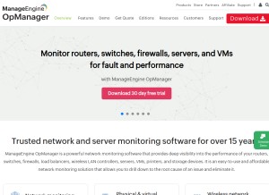 How opmanager.com looks like on a tablet such as an iPad.