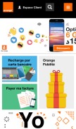 How orange.tn looks like on a mobile device such as an iPhone.