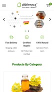 How organics4u.farm looks like on a mobile device such as an iPhone.