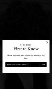 How oribe.com looks like on a mobile device such as an iPhone.