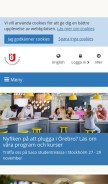 How oru.se looks like on a mobile device such as an iPhone.