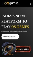 How osgames.co looks like on a mobile device such as an iPhone.