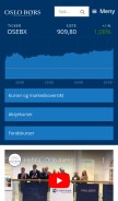 How oslobors.no looks like on a mobile device such as an iPhone.