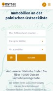 How ostsee-immobilienmarkt.de looks like on a mobile device such as an iPhone.