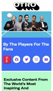 How otro.com looks like on a mobile device such as an iPhone.