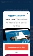 How overdrive.com looks like on a mobile device such as an iPhone.
